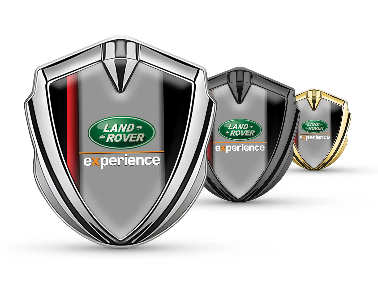 Land Rover Emblema Fender Badge Look High-End Stile Drift